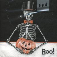Servetel decorativ 'Boo!', 25cm