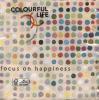 Servetel decorativ 'Focus on happiness', 33cm