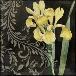 Servetel decorativ 'Baroque Iris', 33cm