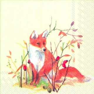 Servetel decorativ 'Foxy', 25cm