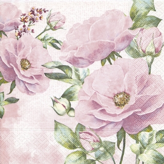 Servetel decorativ 'Rose garden', 33cm