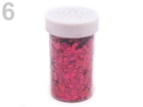 Glitter 2mm, roz-intens, 15g