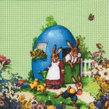 Servetel decorativ 'Easter idyll' 33cm
