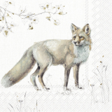 Servetel decorativ 'Woodland fox', 33cm