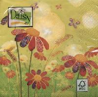 Servetel decorativ'Flower field', 33cm