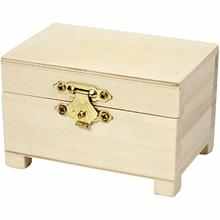 Cutie din lemn cu picioruse, 6*9*6 cm