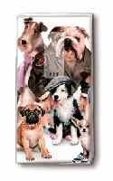 Batista decorativa 'Dressed dogs', 10cm