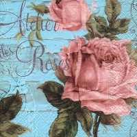 Servetel decorativ 'Atelier des roses', 33cm