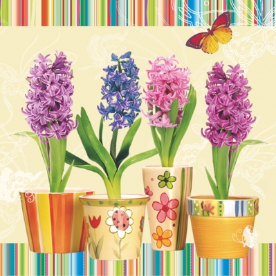 Servetel decorativ 'Hyacinth', 33cm