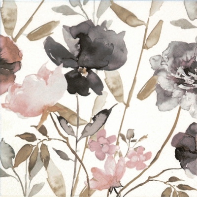 Servetel decorativ 'Fiori vintage', 33cm