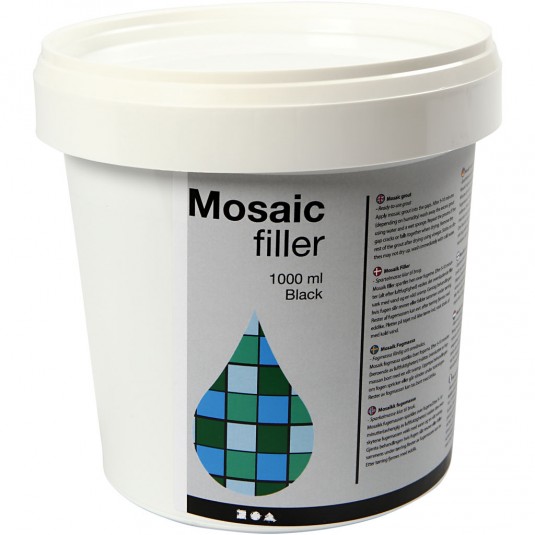 Rost pentru mozaic, cul.neagra, 1kg