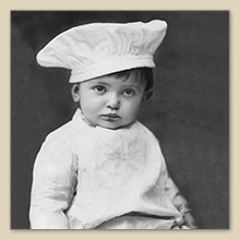 Servetel decorativ 'Little chef', 33cm