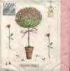 Servetel decorativ "Rose tree", 33cm