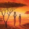 Servetel decorativ "Preparing a new day', 33cm