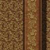 Servetel decorativ "Noble glaze brown", 33cm