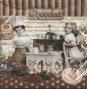 Servetel decorativ "Maitres chocolatiers", 33cm
