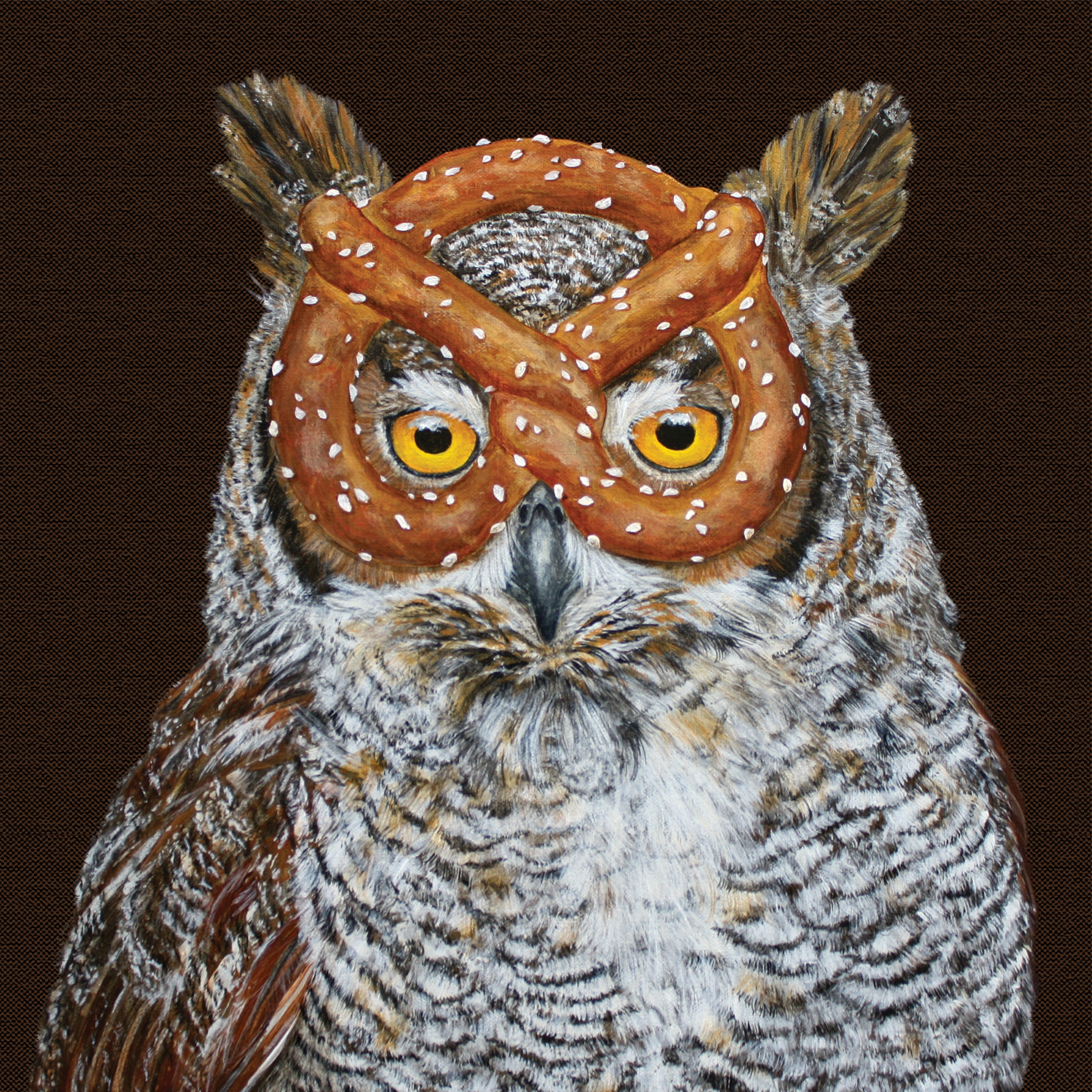 Servetel decorativ 'Otto with pretzel', 33cm
