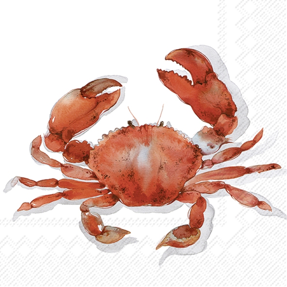 Servetel decorativ 'Crab', 33cm