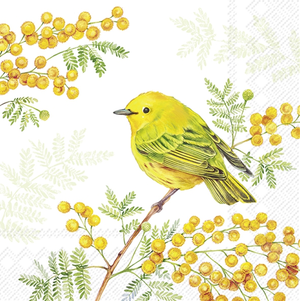 Servetel decorativ 'Joy of spring', 33cm