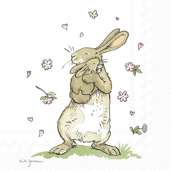 Servetel decorativ 'Forever together', 33cm