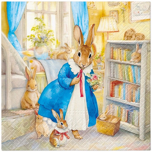 Servetel decorativ 'Cozy home', 33cm