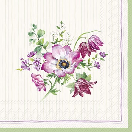 Servetel decorativ 'Whisper of spring', 33cm