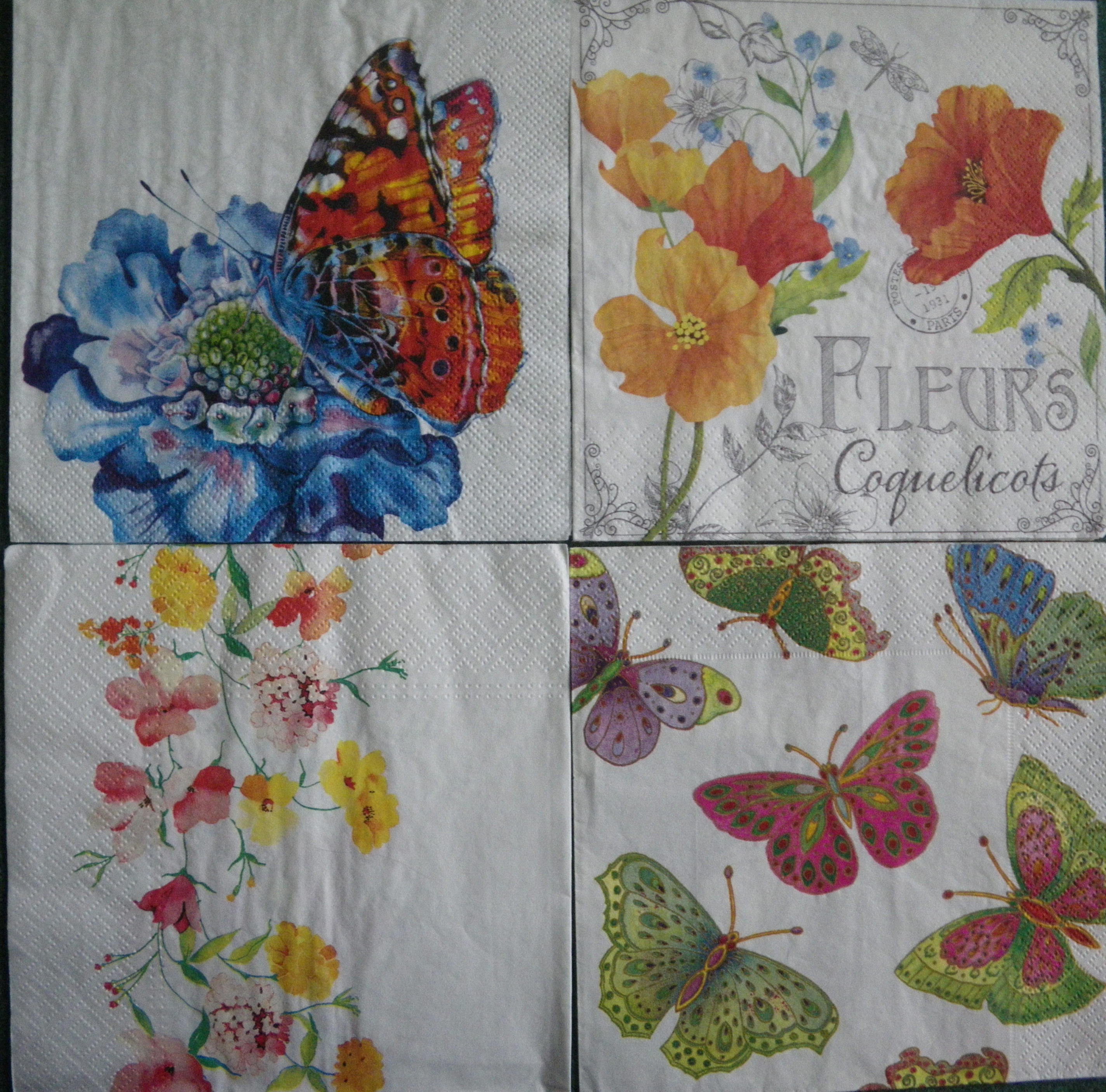 Set 55 - servetele decorative, 33cm