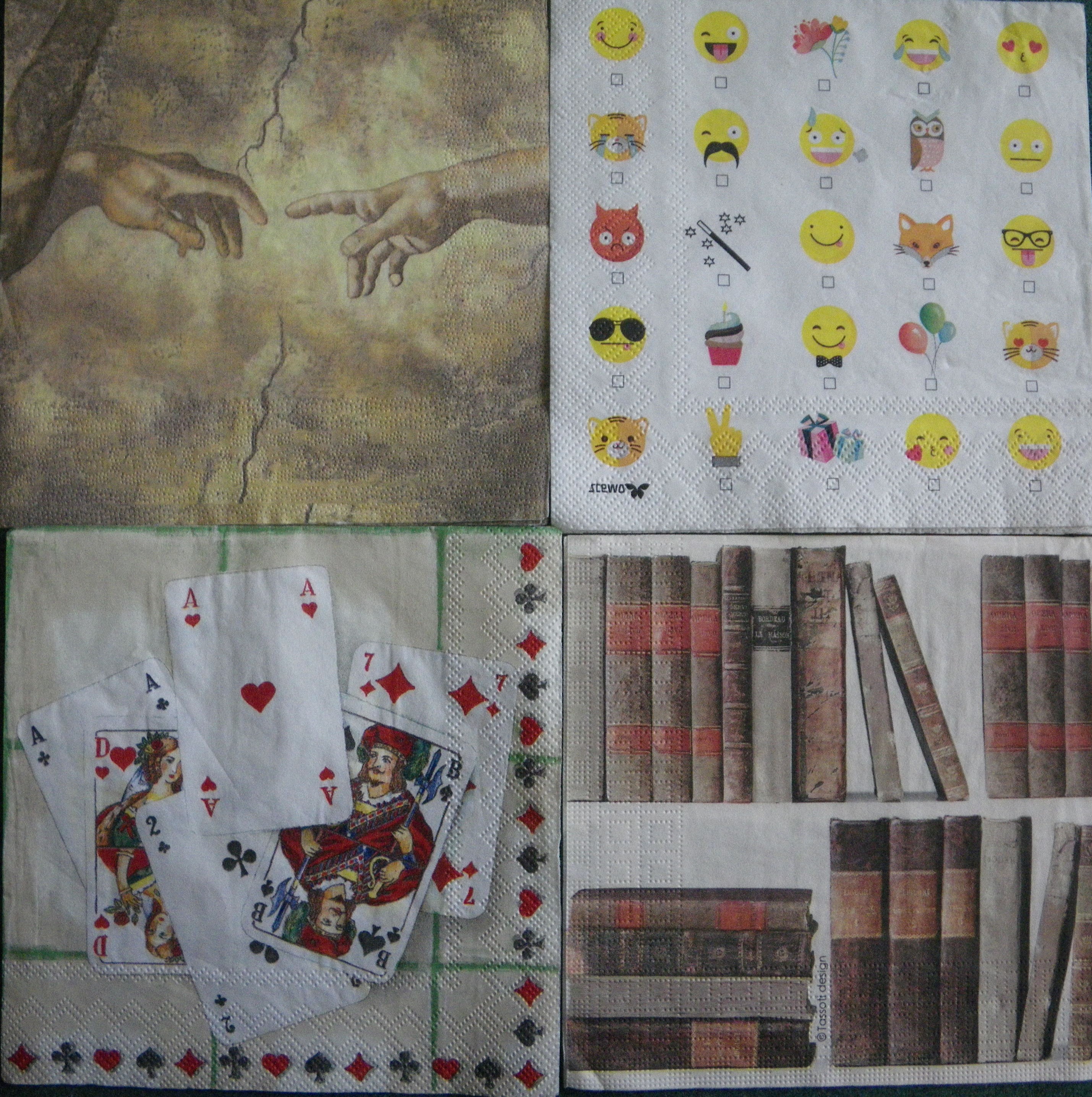 Set 57 - servetele decorative, 33cm