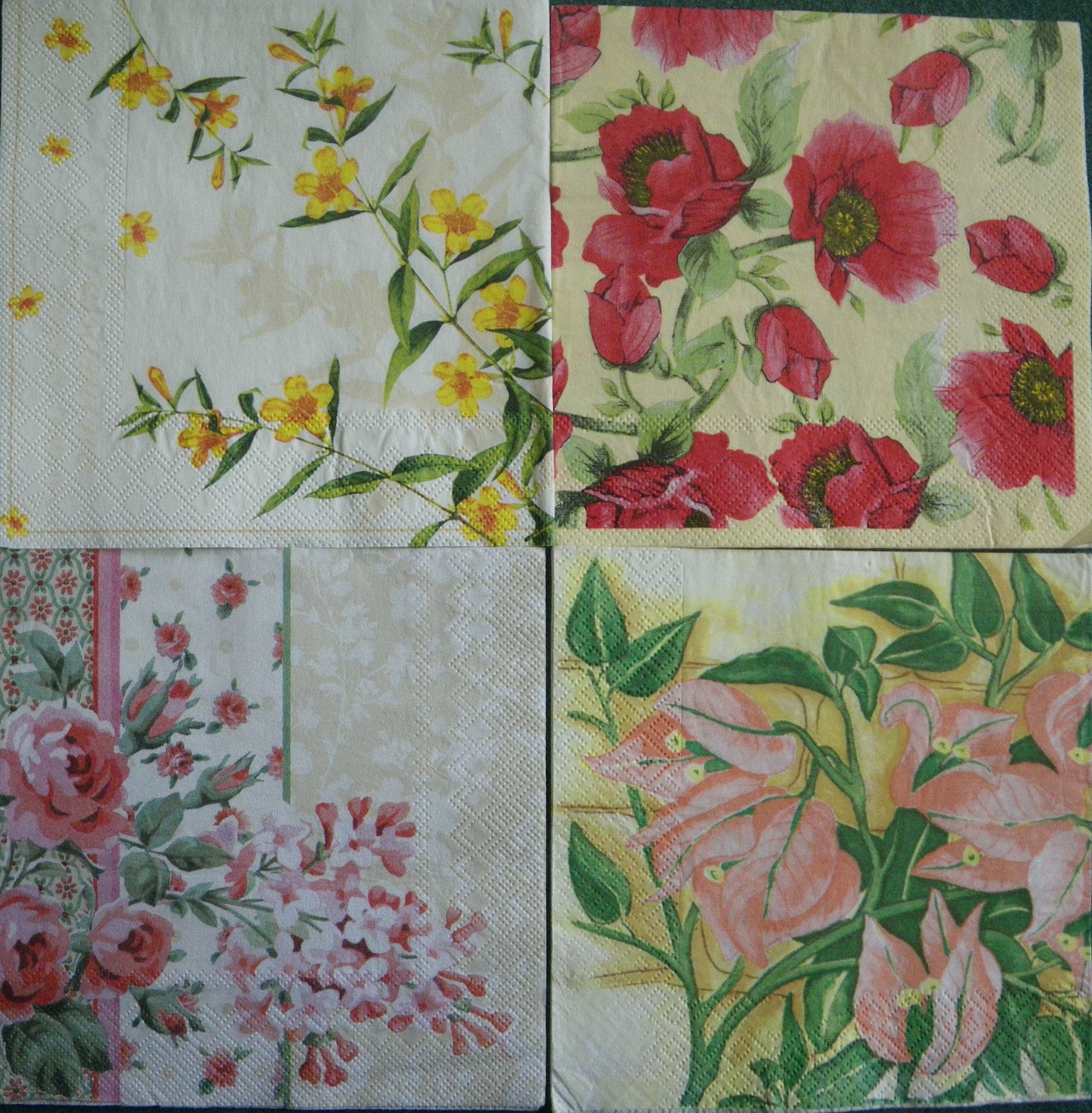 Set 59 - servetele decorative, 33cm