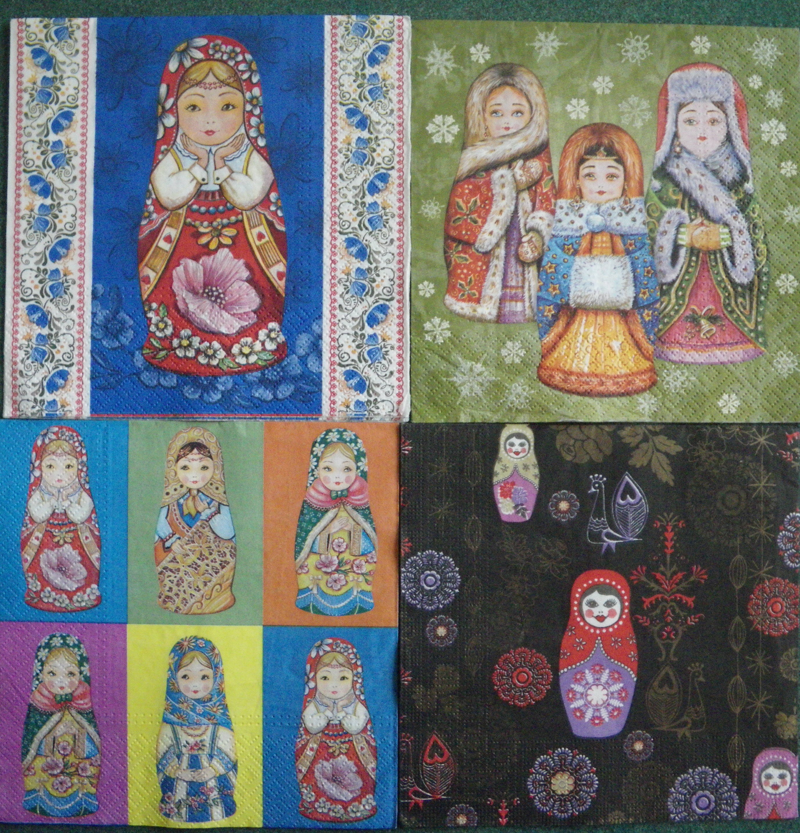 Set 60 - servetele decorative, 33cm