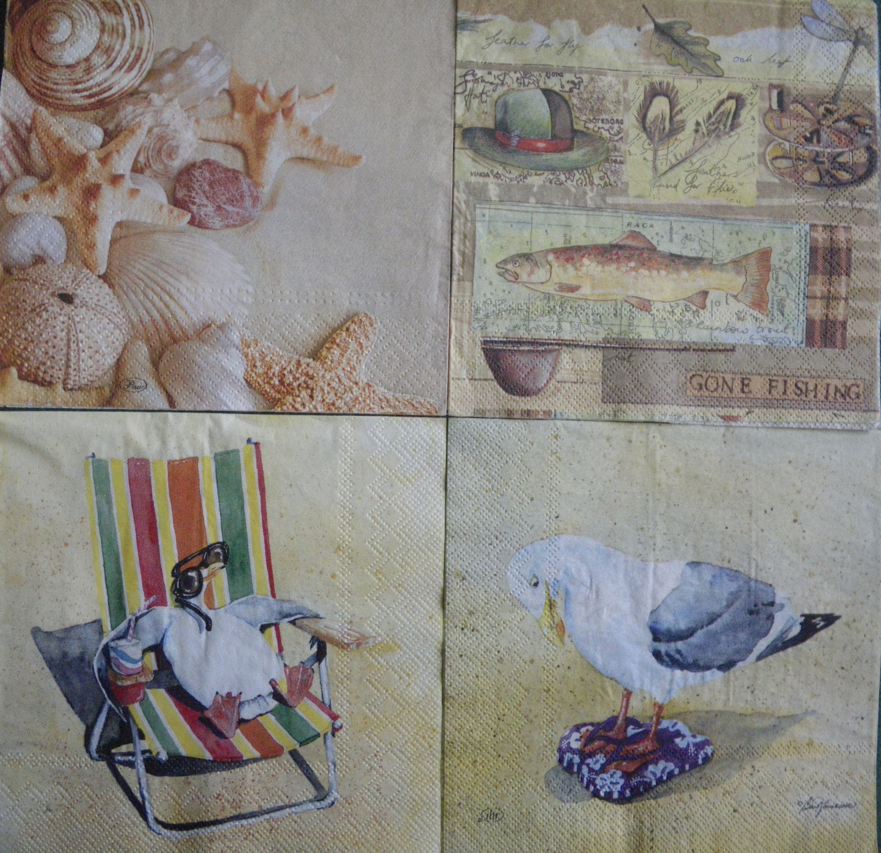 Set 63 - servetele decorative, 33cm