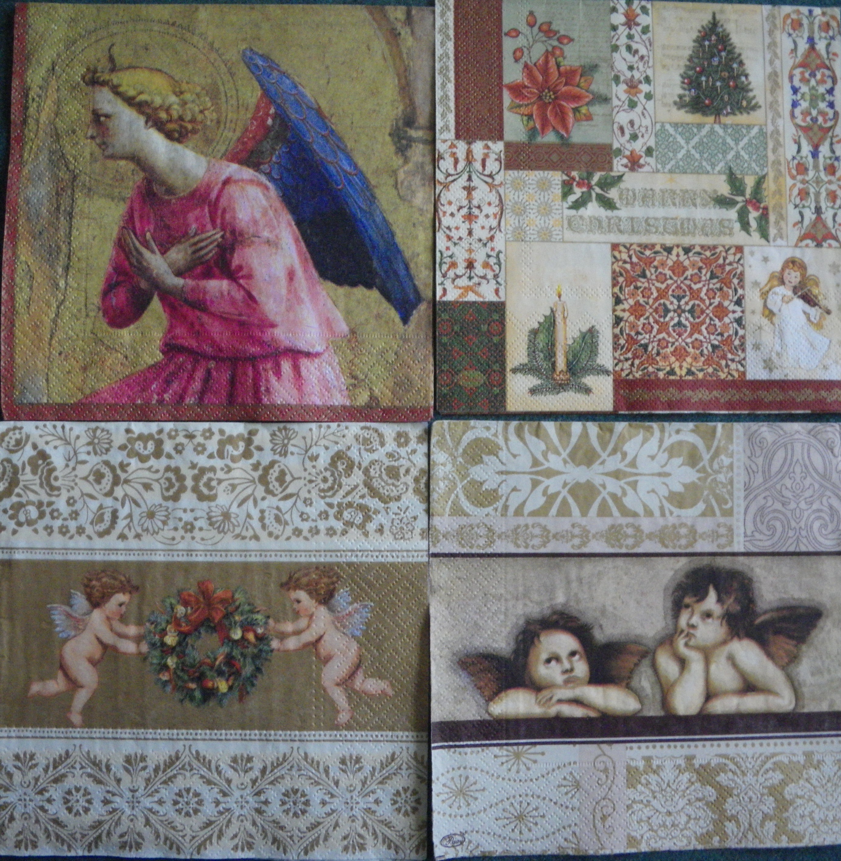 Set 65 - servetele decorative, 33cm