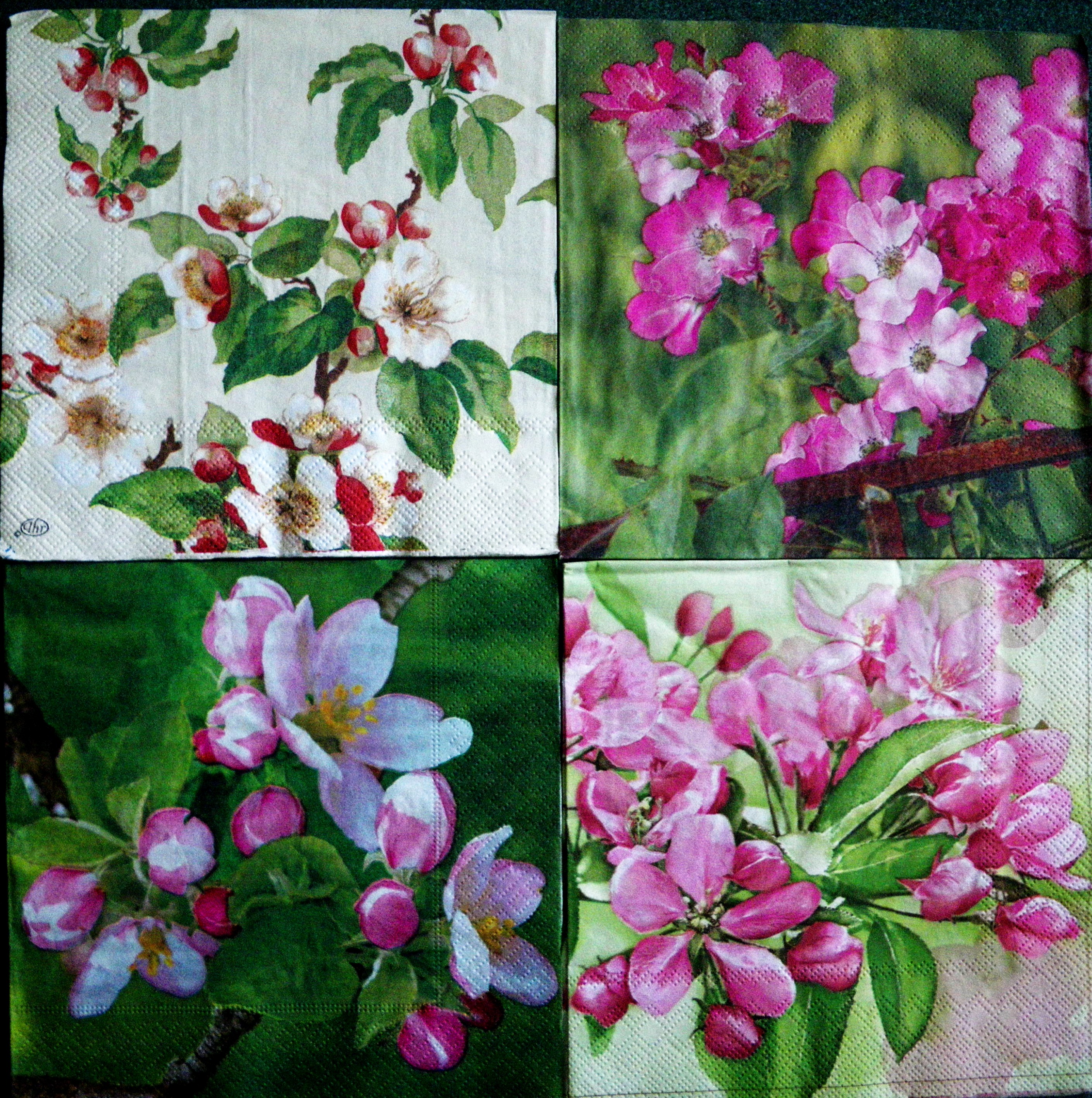 Set 71 - servetele decorative, 33cm