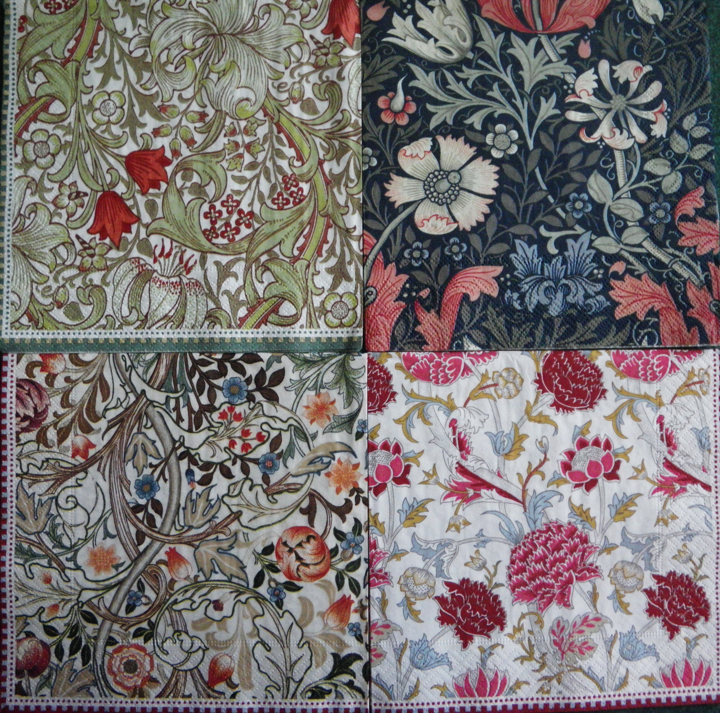 Set 72 - servetele decorative, 33cm