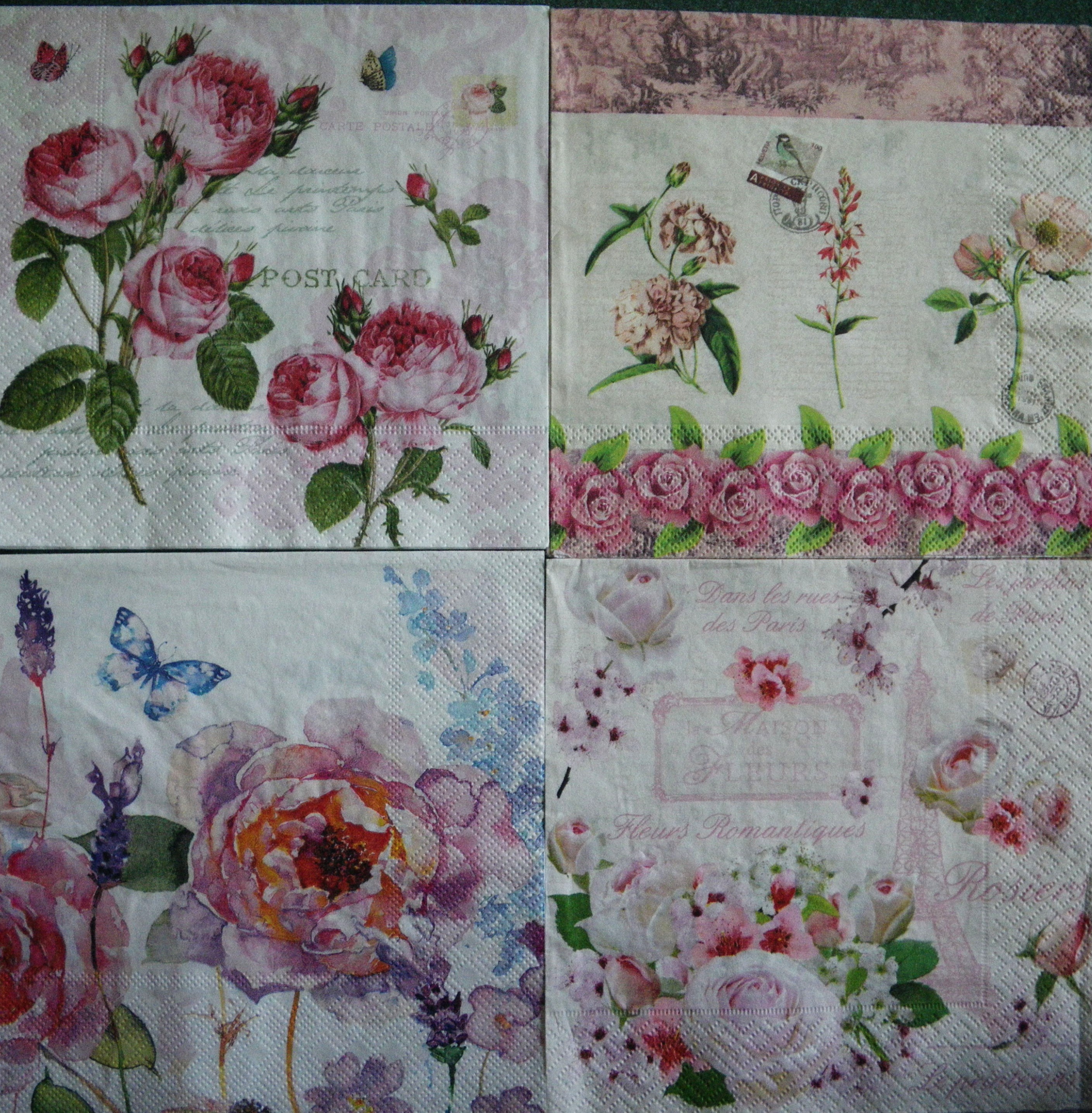 Set 78 - servetele decorative, 33cm