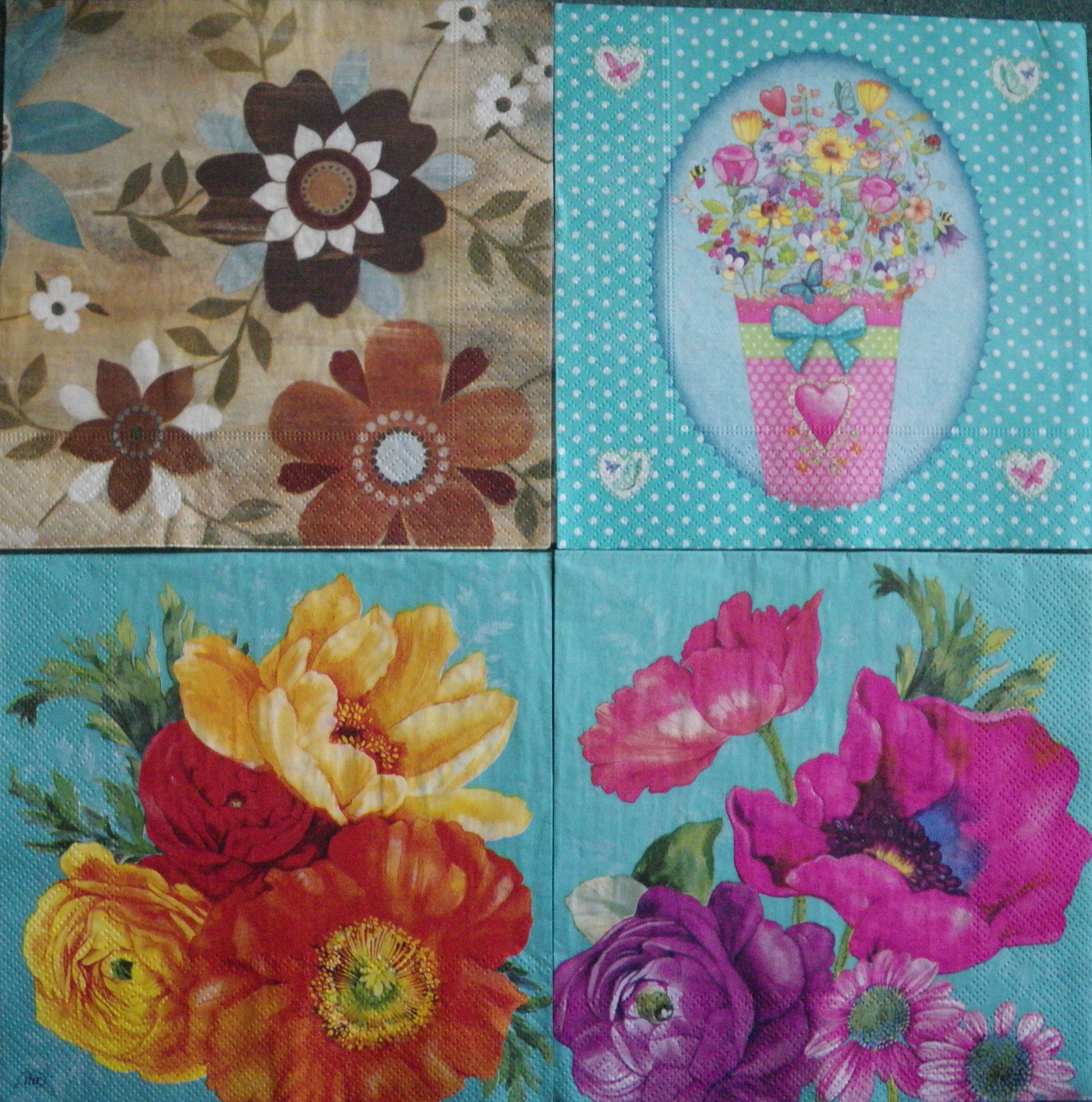 Set 80 - servetele decorative, 33cm