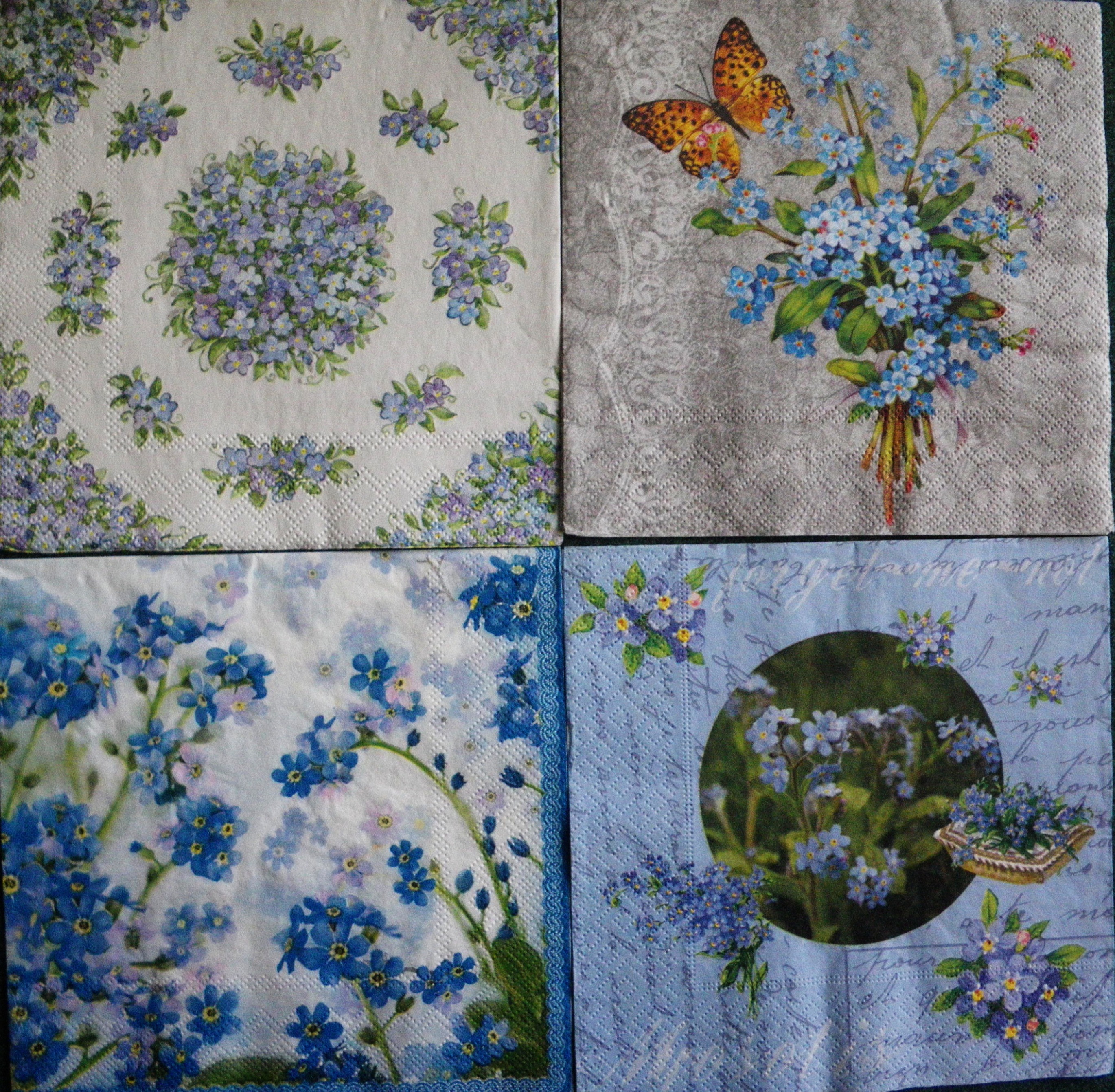 Set 83 - servetele decorative, 33cm