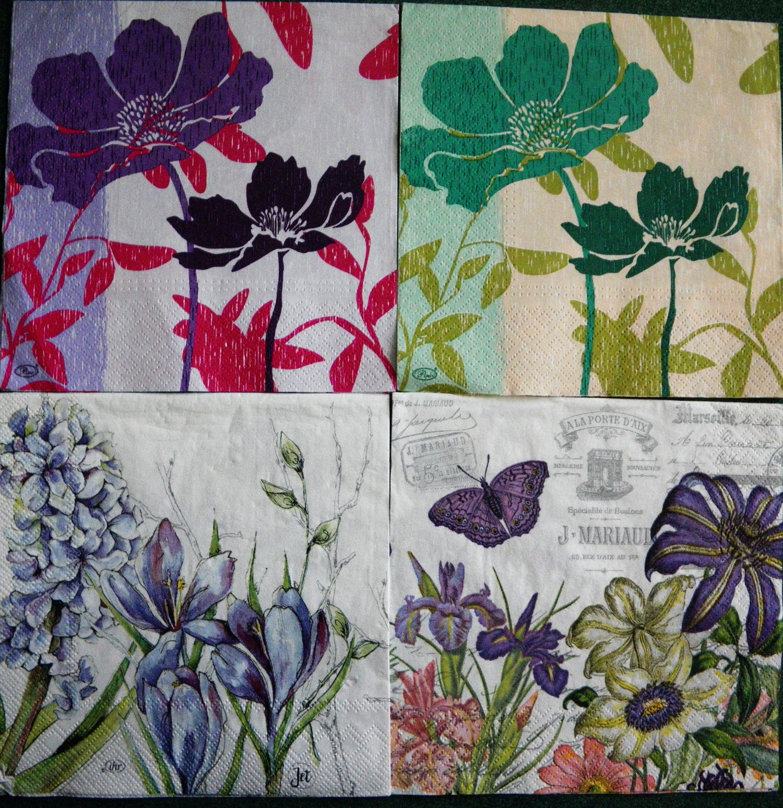 Set 84 - servetele decorative, 33cm