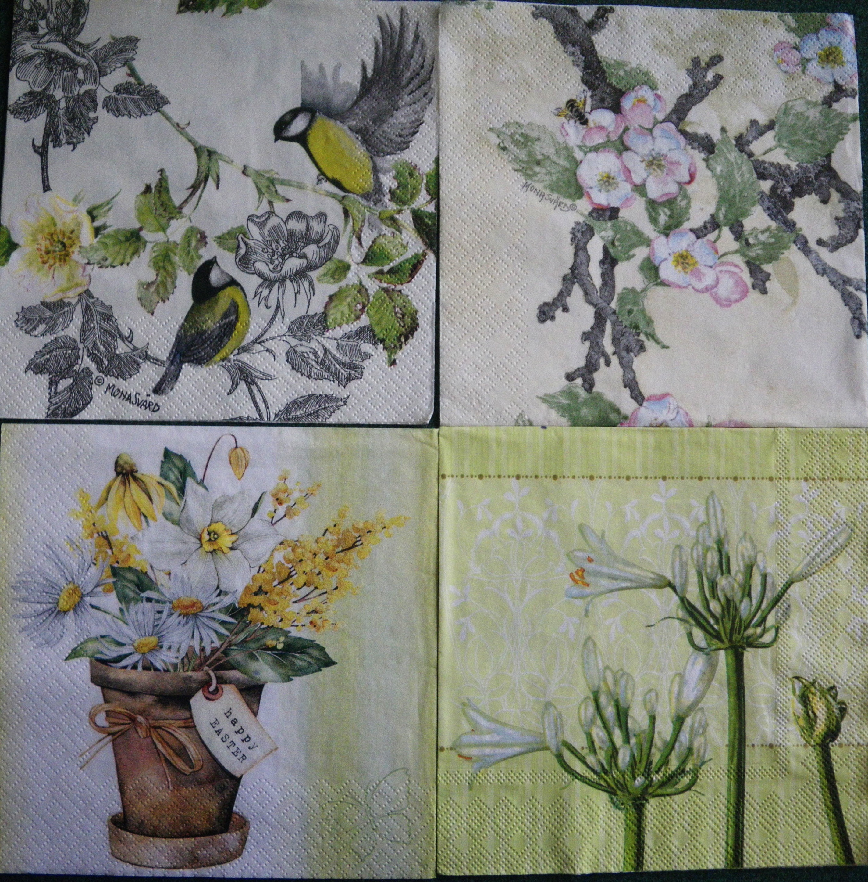 Set 89- servetele decorative, 33cm