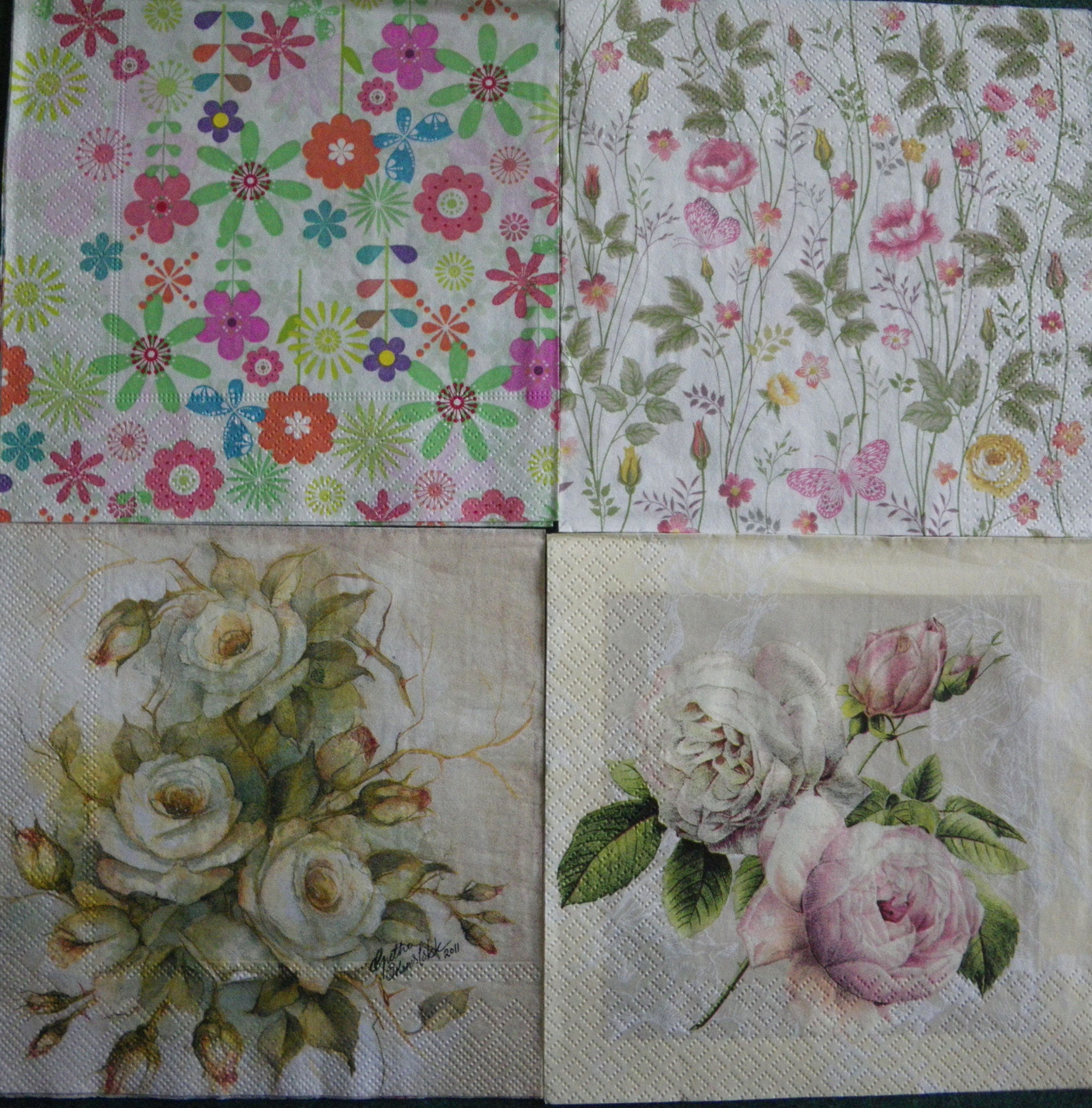 Set 90- servetele decorative, 33cm