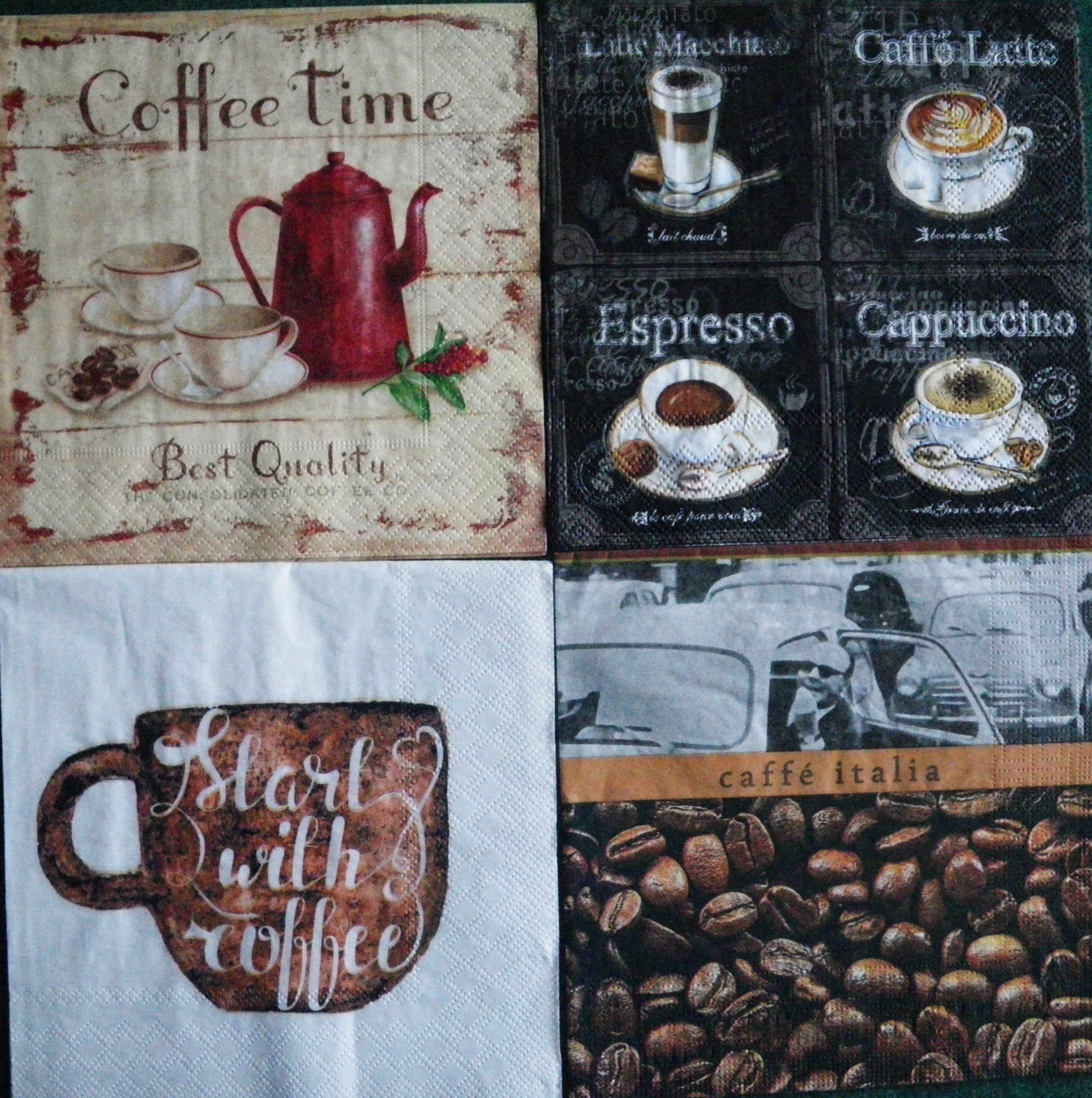 Set 92 - servetele decorative, 33cm