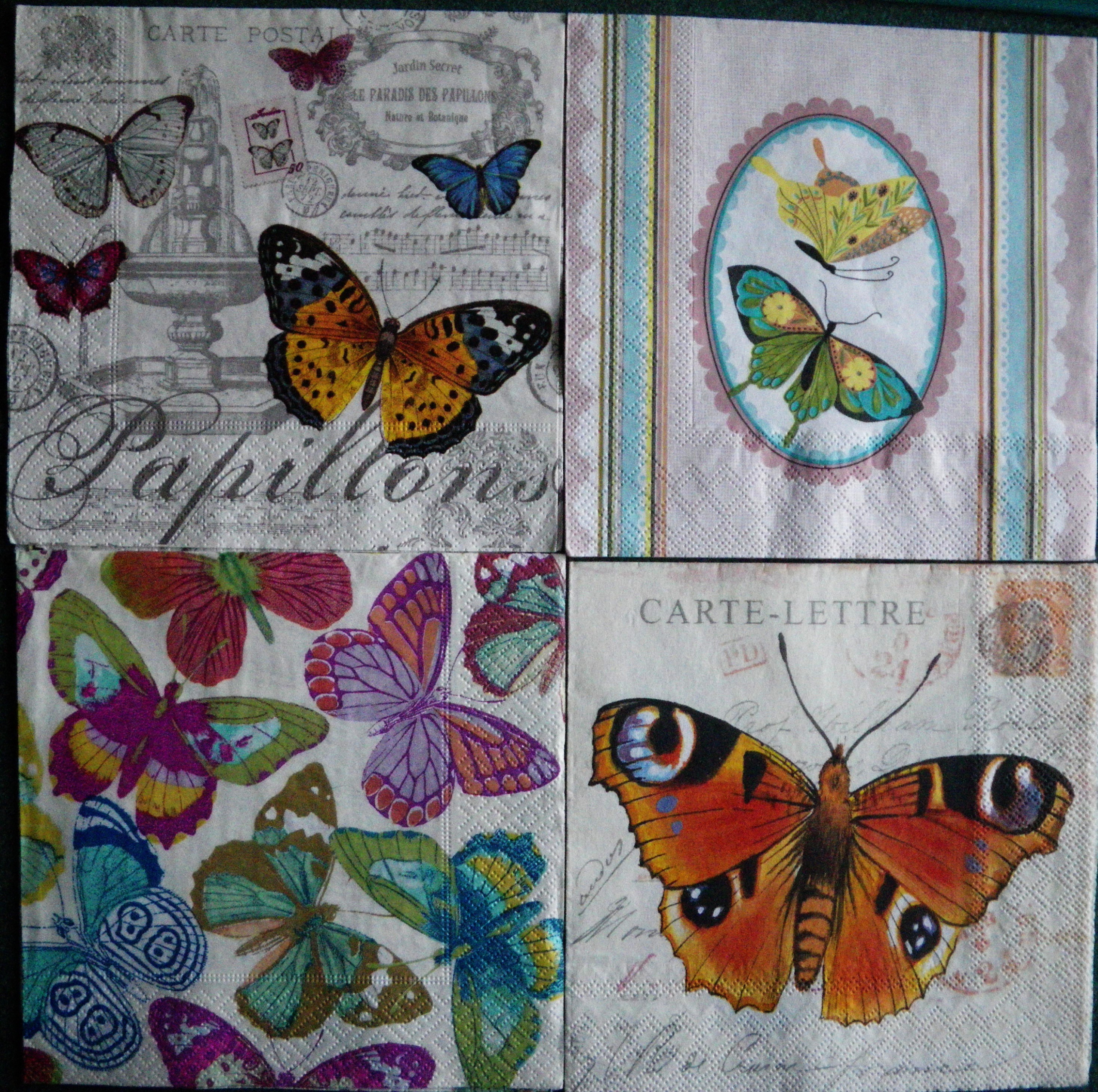 Set 93 - servetele decorative, 33cm