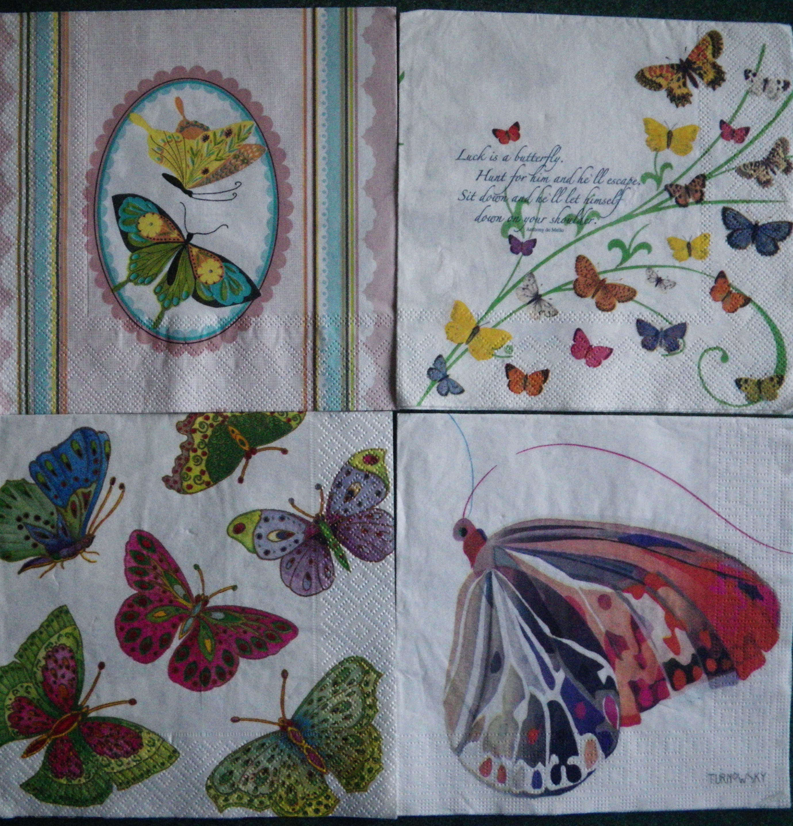 Set 95 - servetele decorative, 33cm