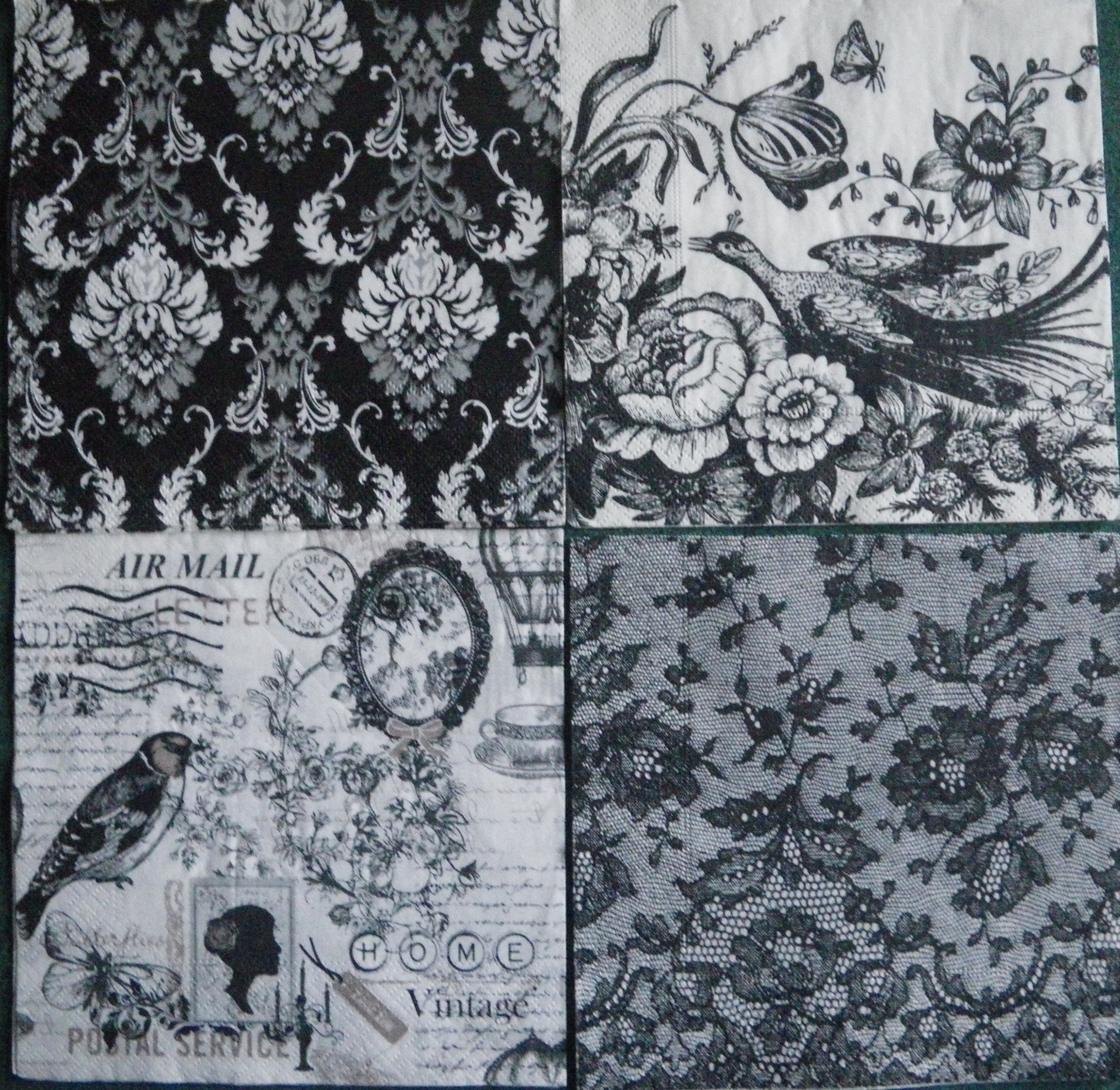 Set 96 - servetele decorative, 33cm