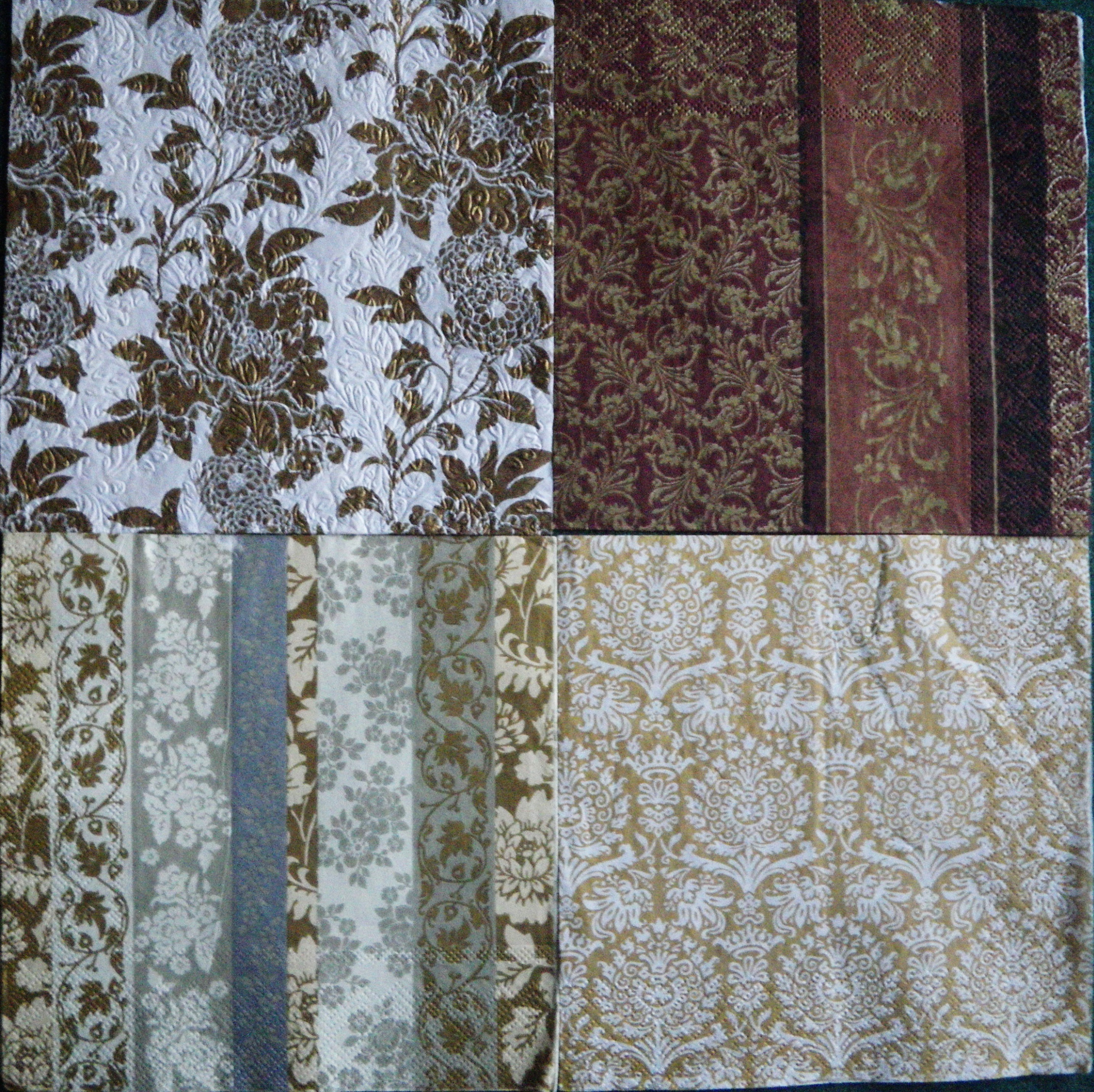 Set 99 - servetele decorative, 33cm