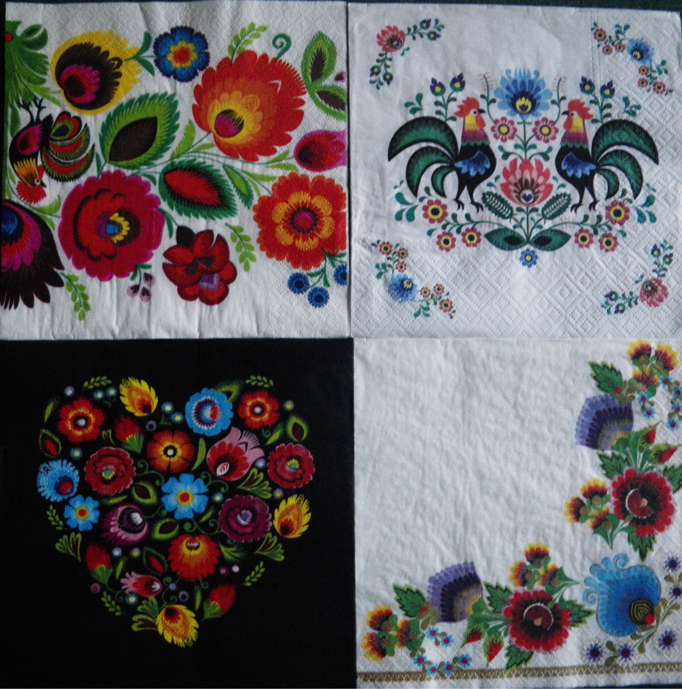 Set 101 - servetele decorative, 33cm