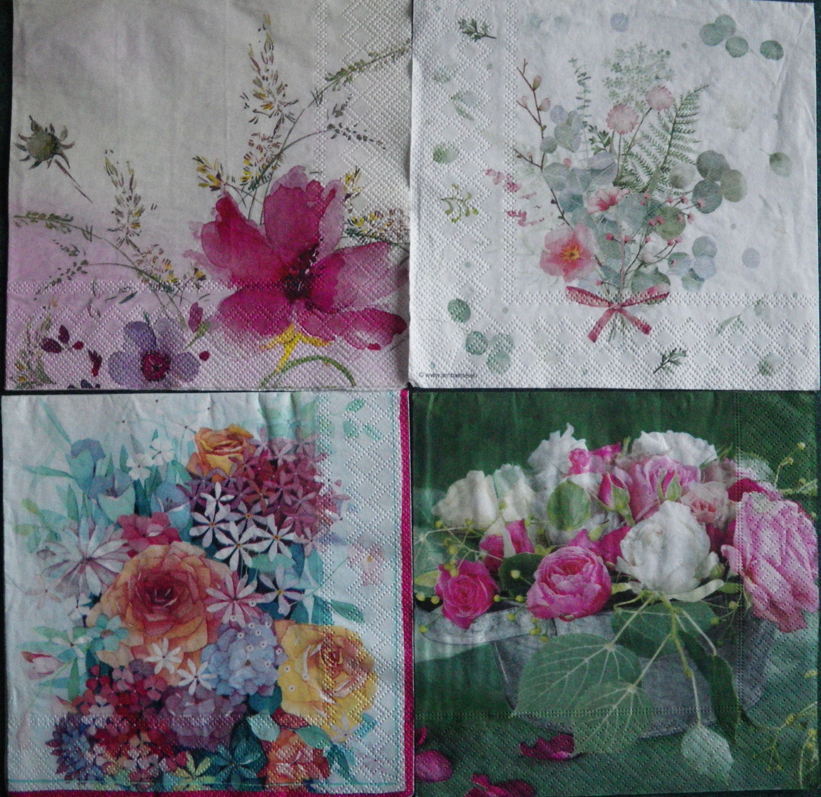 Set 107 - servetele decorative, 33cm