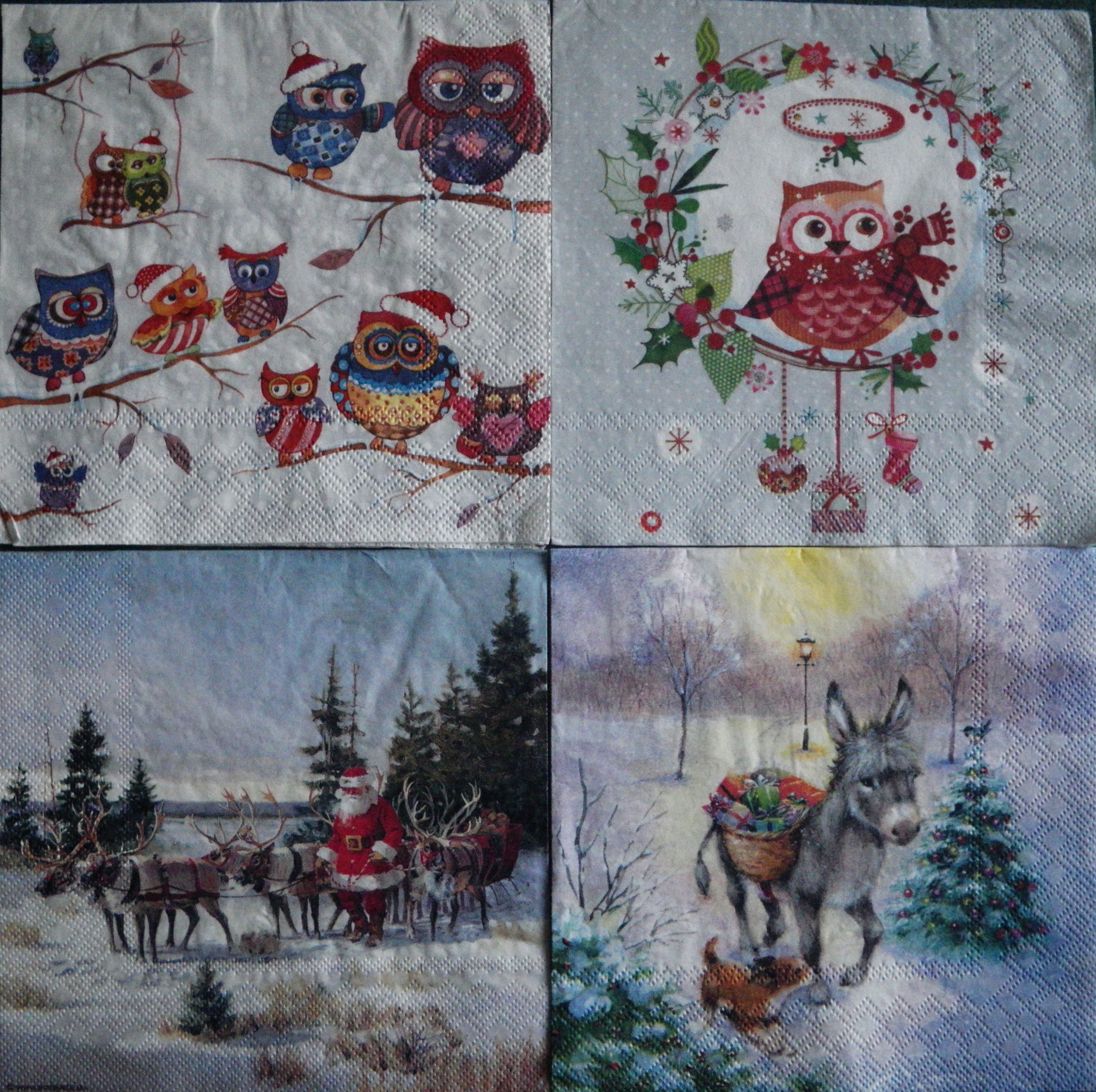 Set 108 - servetele decorative, 33cm