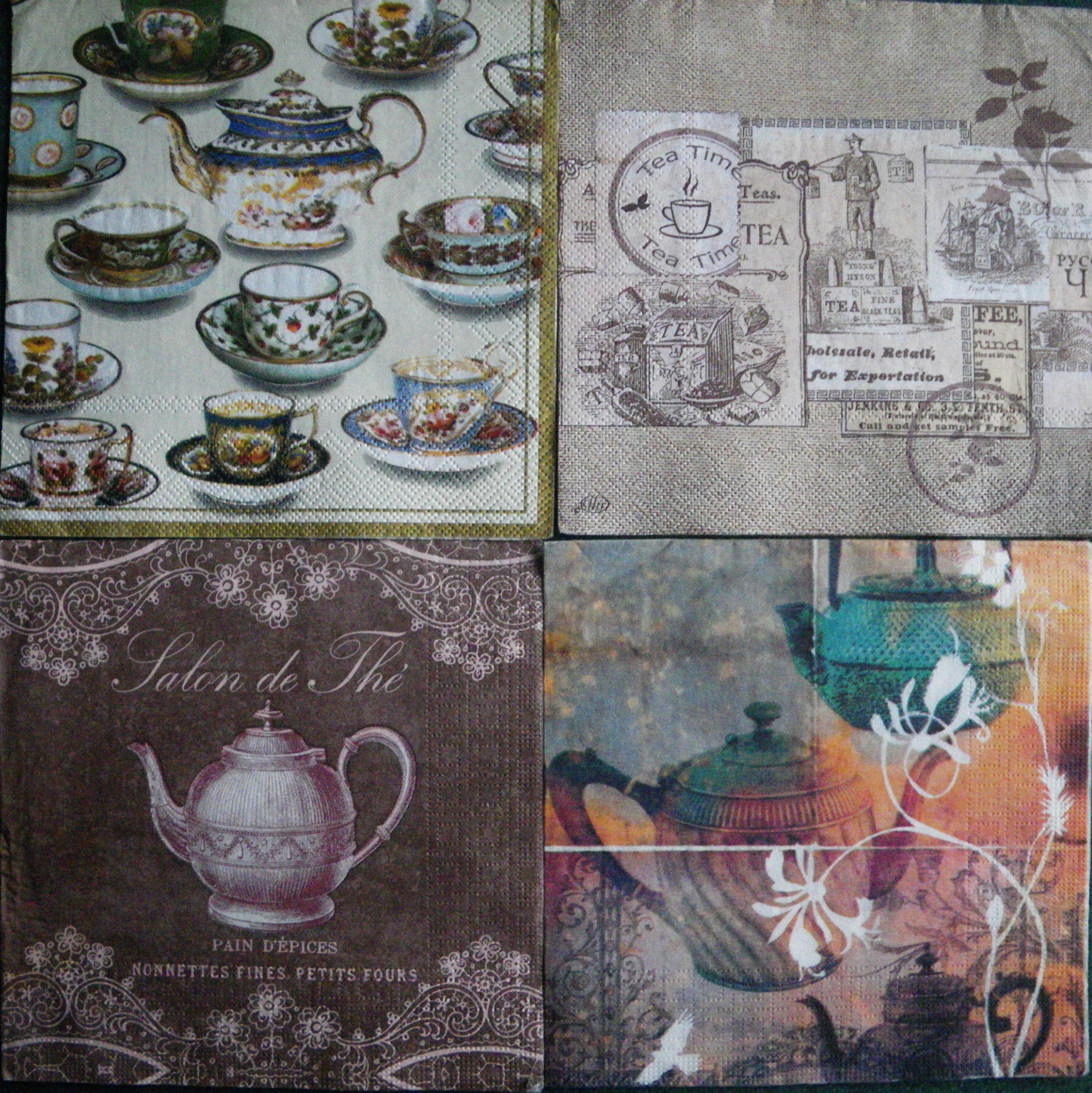 Set 115 - servetele decorative, 33cm