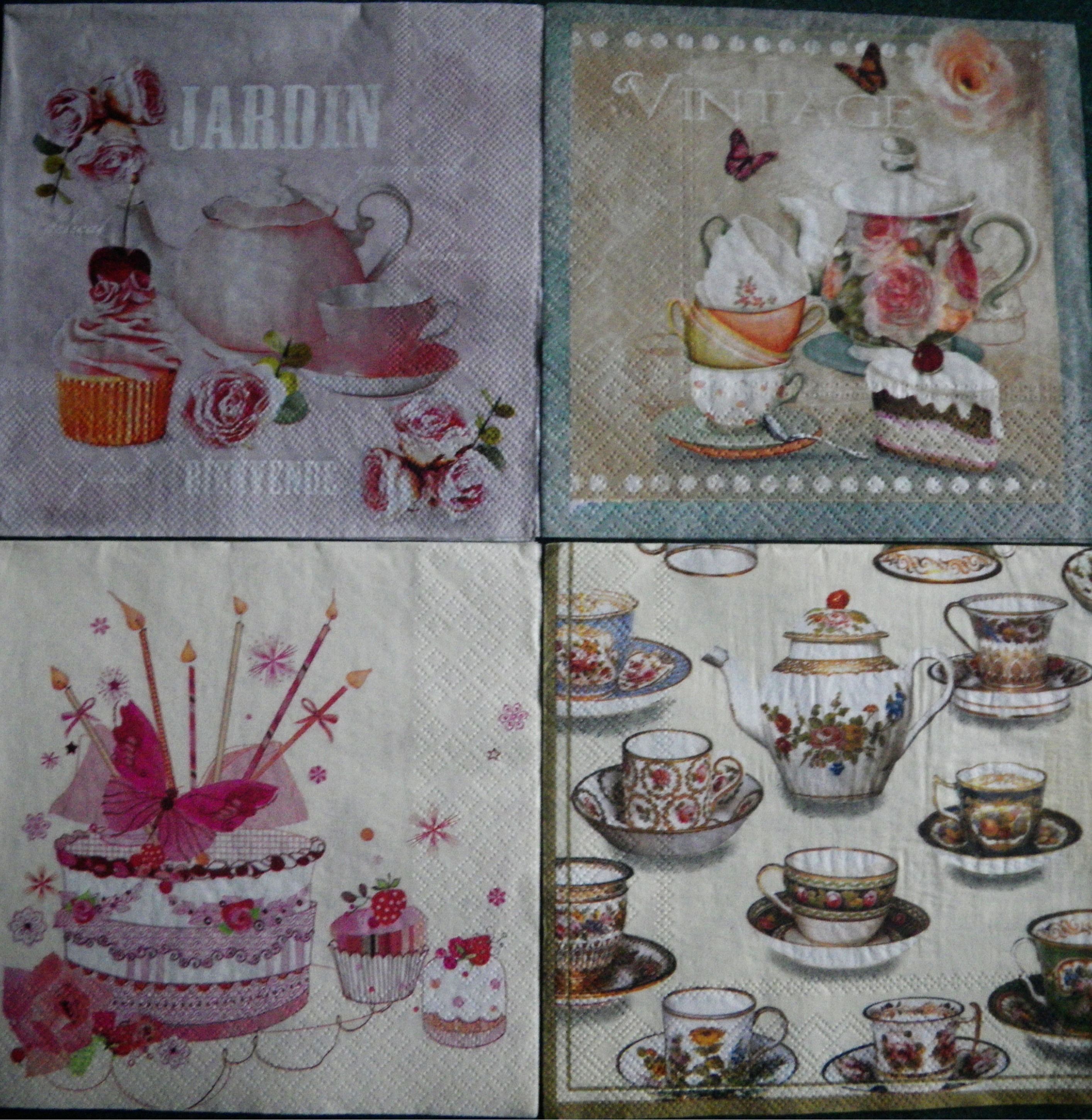 Set 118 - servetele decorative, 33cm